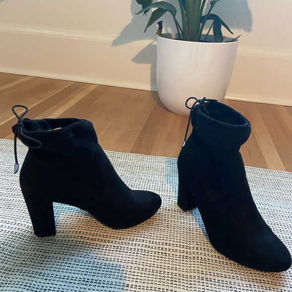 Nine West Faux Suede Booties - Picture 4 of 8